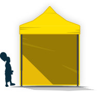 Partyzelte mit Scherensystem 2x2 Partyzelte mit Scherensystem 2x2