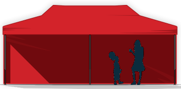 Partyzelte mit Scherensystem 6x4 Partyzelte mit Scherensystem 6x4